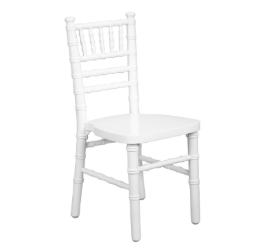 Children's White Chiavari Chairs