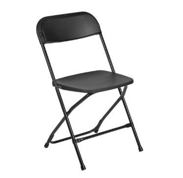 Black Foldable Chairs