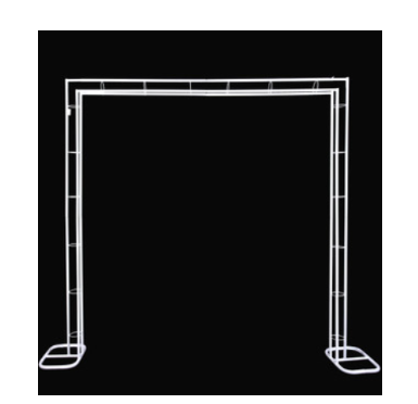 Metal Square Shape Wedding Arch