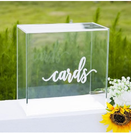 Clear Gift Card Holder
