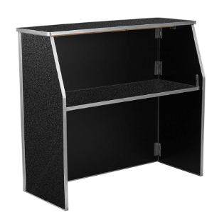 Black Portable Folding Bar