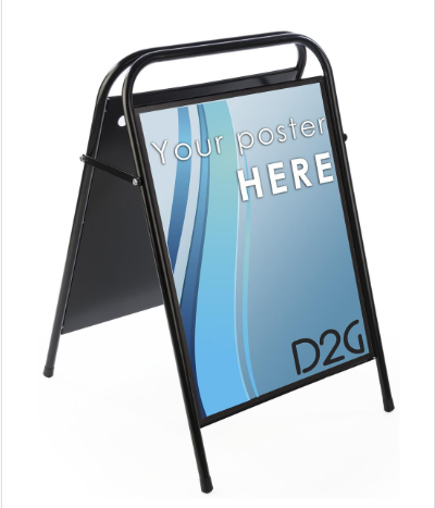 Hedge A-Frame Sign Rental