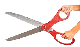 25 Inch Giant Scissors for Ribbon Cutting