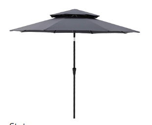 Black Patio Umbrella