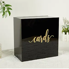 Black Gift Card Holder